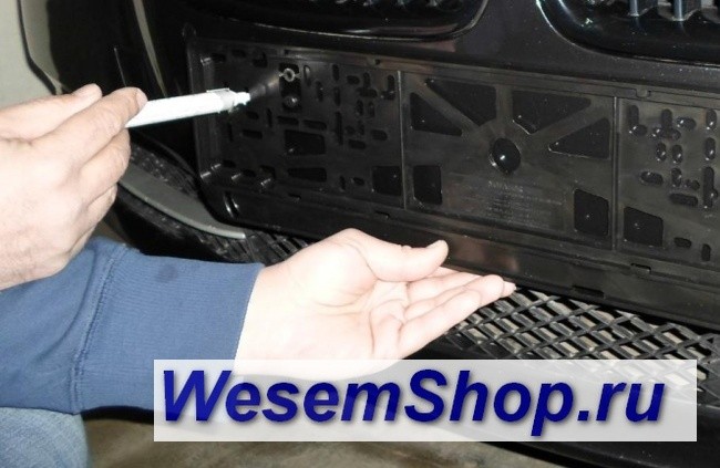 Антивандальная рамка  www.WesemShop.ru