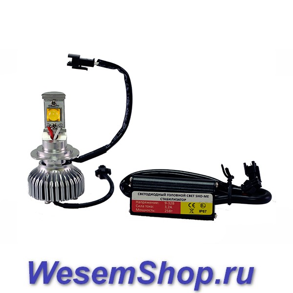 Светодиодный головной свет SHO-ME  www.WesemShop.ru