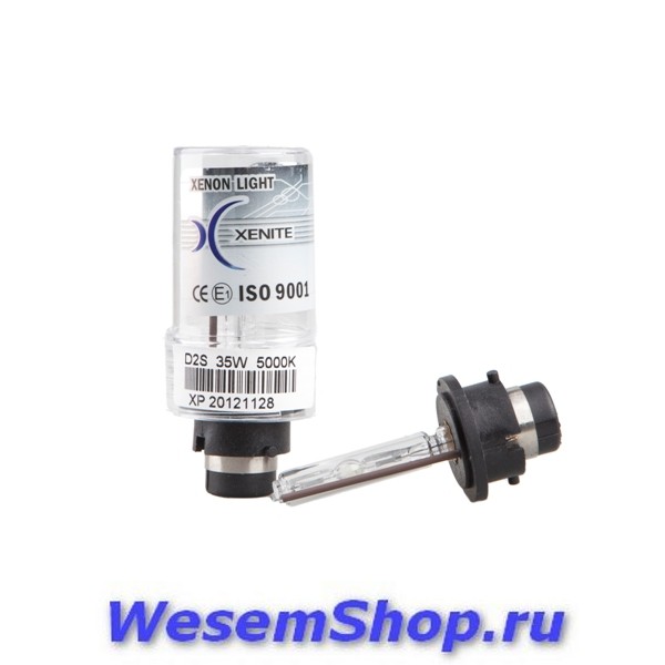 Ксеноновая лампа Xenite D2S 4300K, 5000K, 6000К  www.WesemShop.ru
