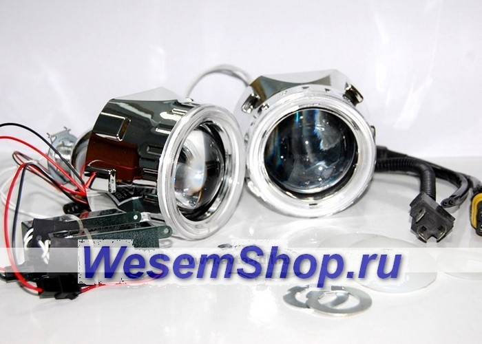 Биксеноновые линзы G5 и G4, купить биксеноновые линзы Morimoto Mini Н1   www.WesemShop.ru
