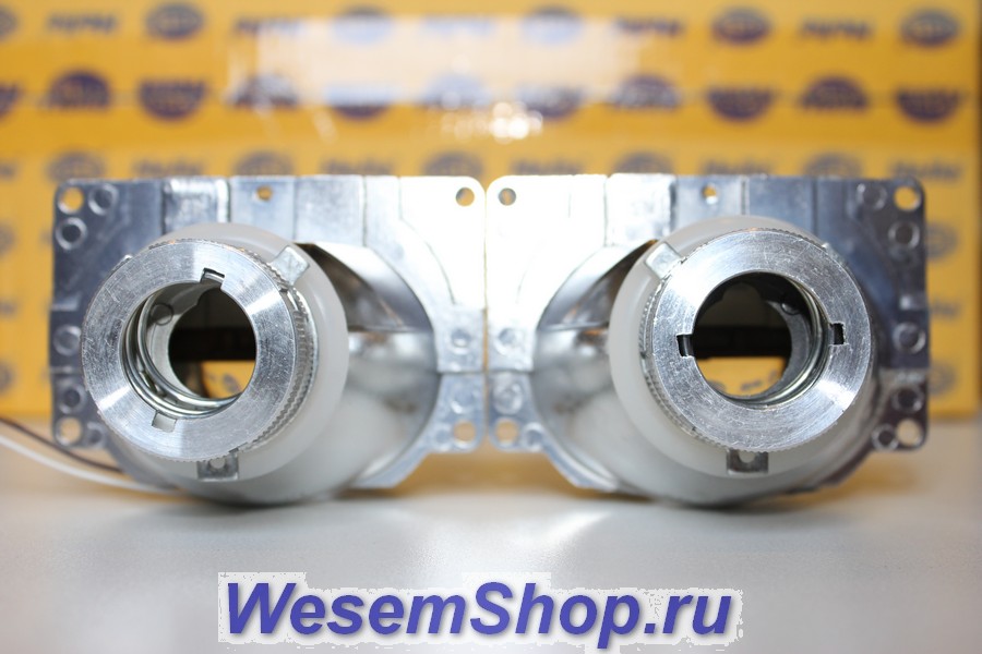 Биксеноновые линзы Galaxy Q5 H4 D2S Quoris (прямоугольные), 2 шт.